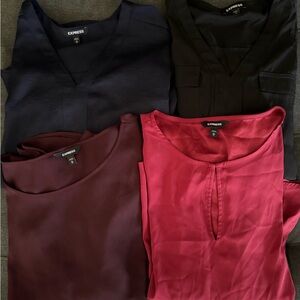 4 Express Women Blouses Size Medium